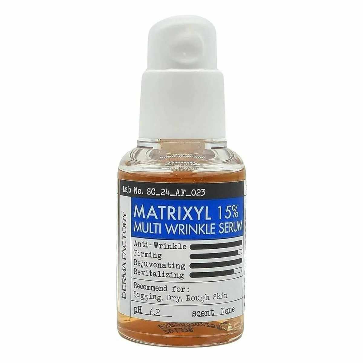 Derma Factory Омолаживающая сыворотка для лица с пептидами Matrixyl 15% Multi Wrinkle Serum