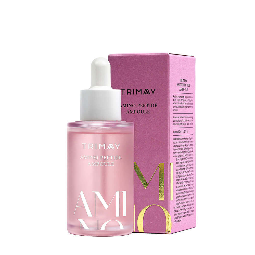 Антивозрастная сыворотка с пептидами на основе баклажана Trimay Amino Peptide Ampoule.
