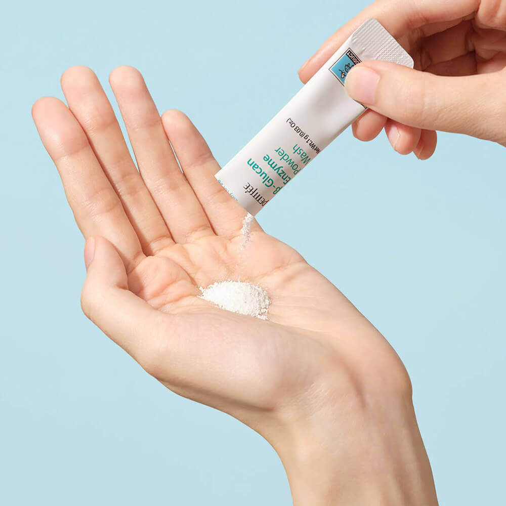 Энзимная пудра для умывания с бета-глюканом Petitfee B-Glucan Enzyme Powder Wash 1 г Энзимная пудра для умывания с бета-глюканом Petitfee B-Glucan Enzyme Powder Wash 80 г 80 г