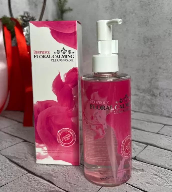Deoproce Гидрофильное масло anti-age розовое Extra firming cleansing oil