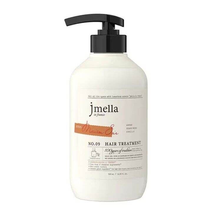 Jmella Парфюмированная маска-бальзам для волос Амбра Ваниль Elegance Maison Soir Hair Treatment