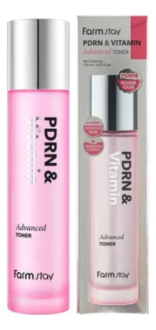 Восстанавливающий тонер с PDRN FarmStay PDRN & Vitamin Advanced Toner