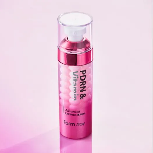 Farm Stay Омолаживающая сыворотка для лица PDRN & Vitamin Advanced Capsule Serum 55мл Подробнее: https://randewoo.ru/product/omolazhivayuschaya-syvorotka-dlya-litsa-vitamin-advanced-capsule-serum-55-ml
