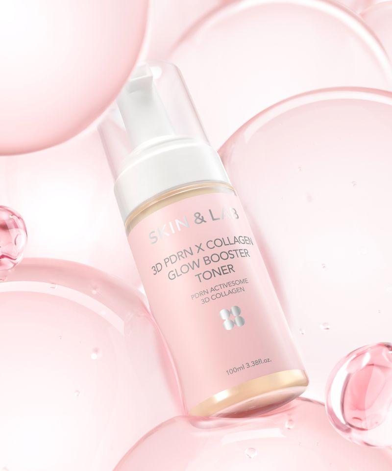 SKIN&LAB Пузырьковый тонер с коллагеном и ПДРН 3D PDRN X Glow Booster Toner