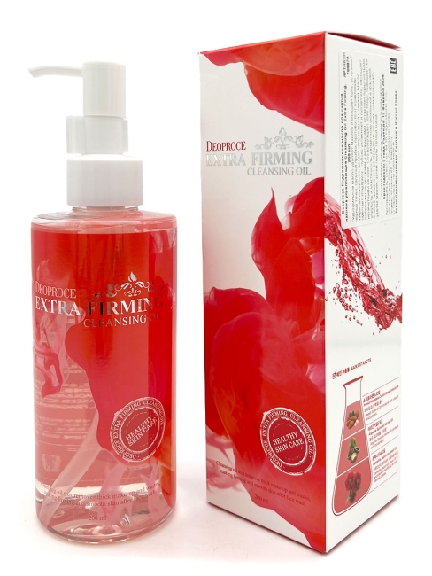 Deoproce Гидрофильное масло anti-age розовое Extra firming cleansing oil
