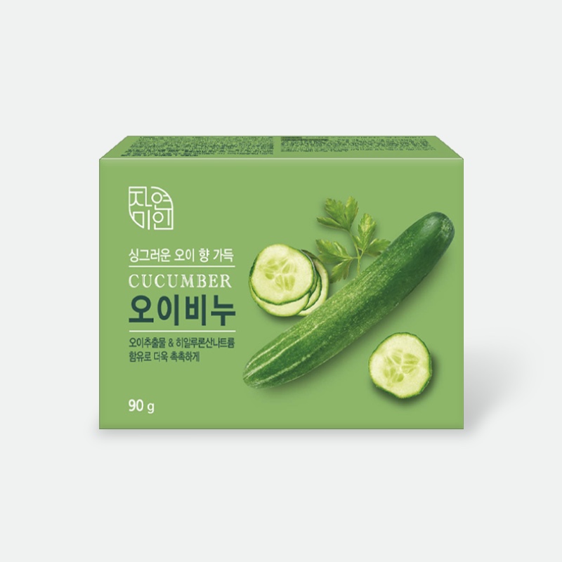 Огуречное мыло для умывания Mukunghwa Moisture Cucumber Soap