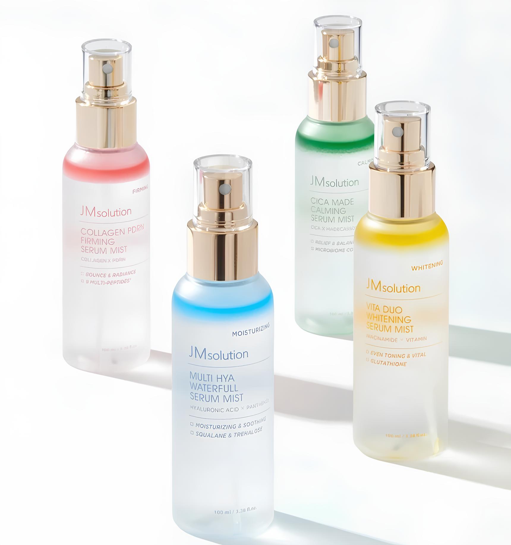 JMsolution Увлажняющая сыворотка-мист для лица с гиалуроновой кислотой Serum Mist Multi Hya Waterfull (100 мл)