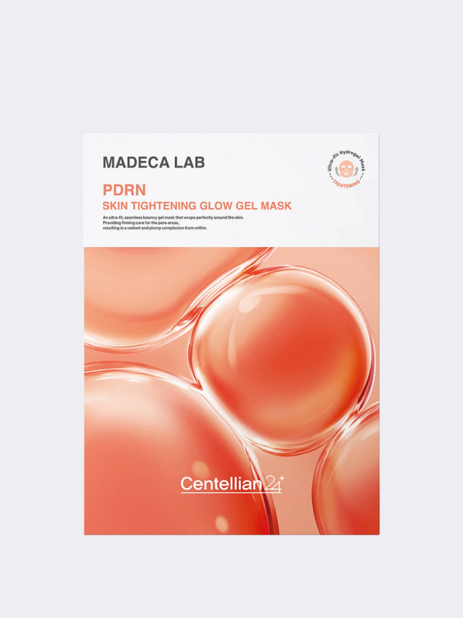 Укрепляющая гидрогелевая маска для лица с ПДРН Centellian24 Madeca Lab PDRN Skin Tightening Glow Gel Mask