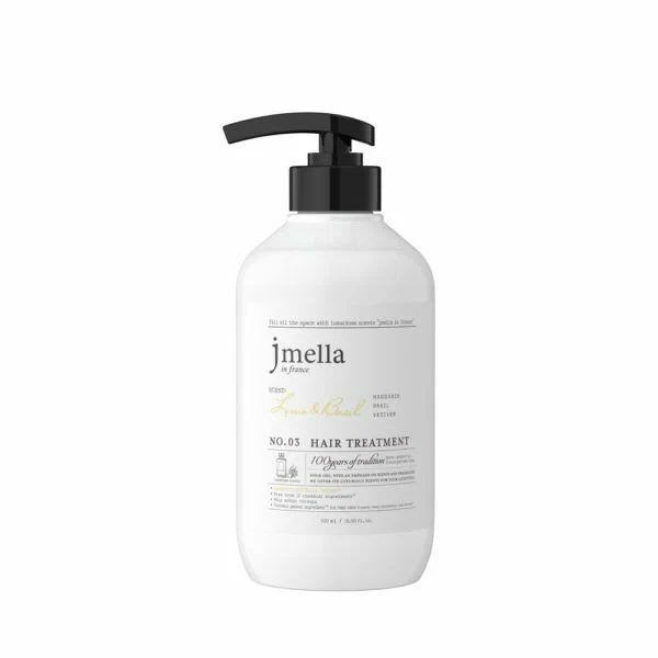 JMELLA IN FRANCE LIME & BASIL HAIR TREATMENT Парфюмированная маска-бальзам для волос «Лайм и Базилик» 500мл