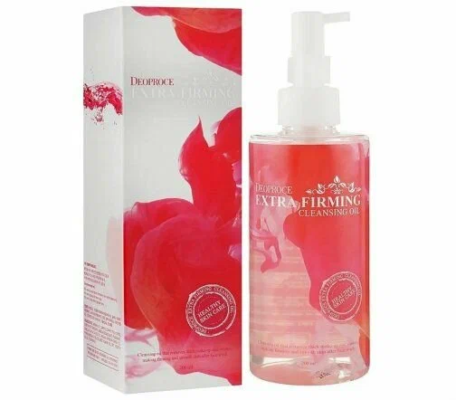 Deoproce Гидрофильное масло anti-age розовое Extra firming cleansing oil