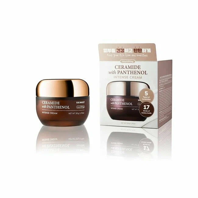 SKIN627 Крем для лица c керамидами и пантенолом Ceramide with Panthenol Intense Cream