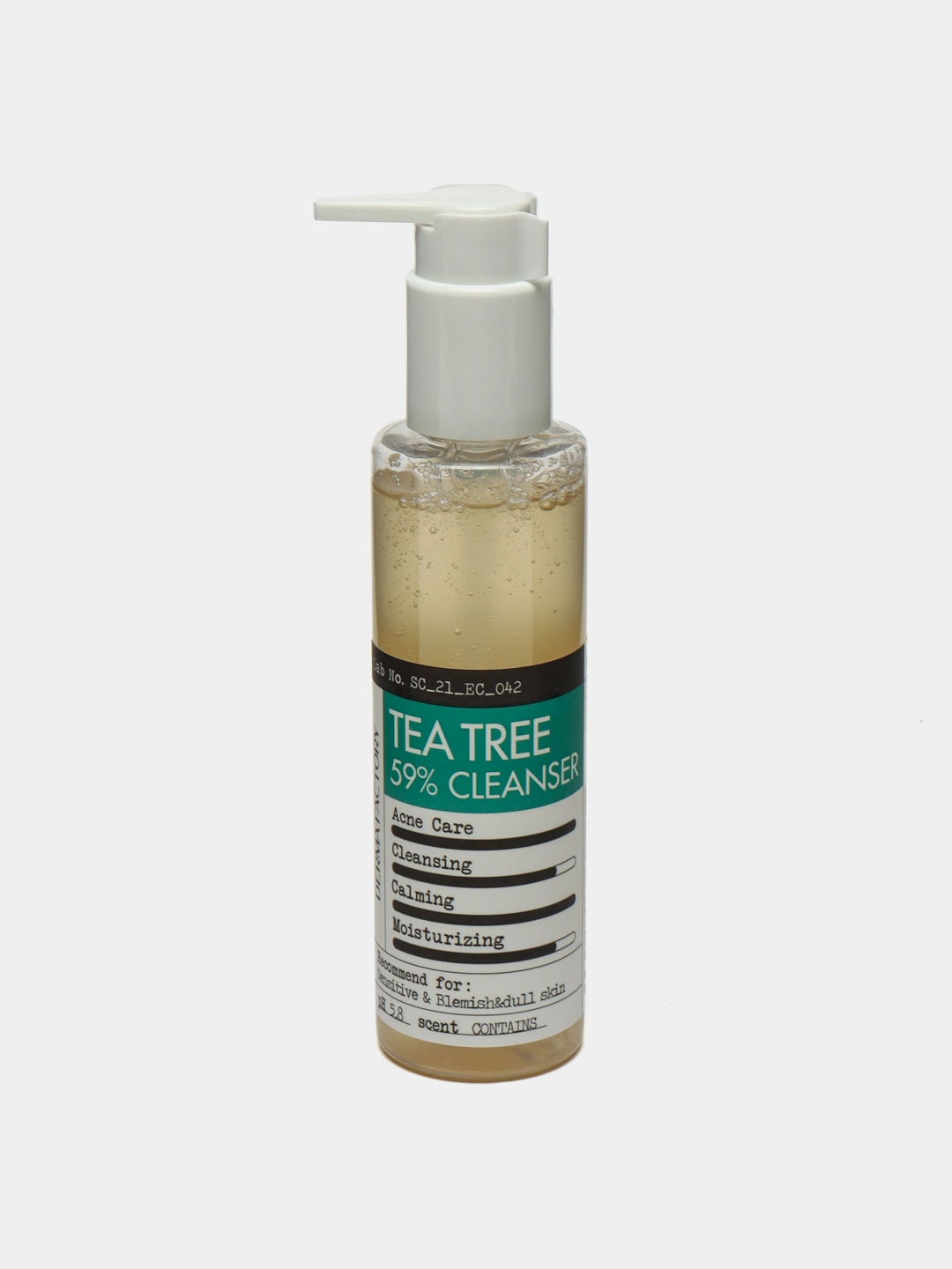 Derma Factory Гель для умывания с экстрактом чайного дерева Tea Tree 59% Cleanser