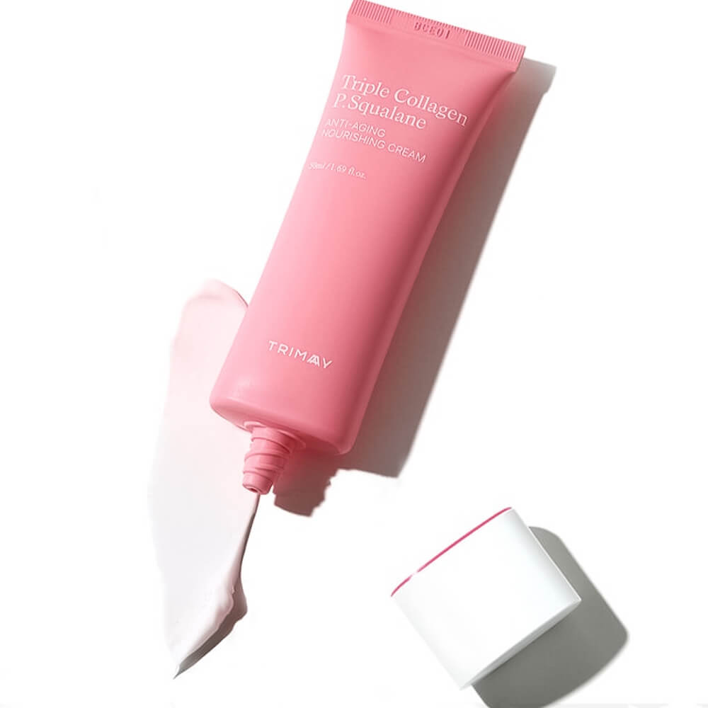 Питательный антивозрастной крем Trimay Triple Collagen P.Squalane Anti-Aging Nourishing Cream