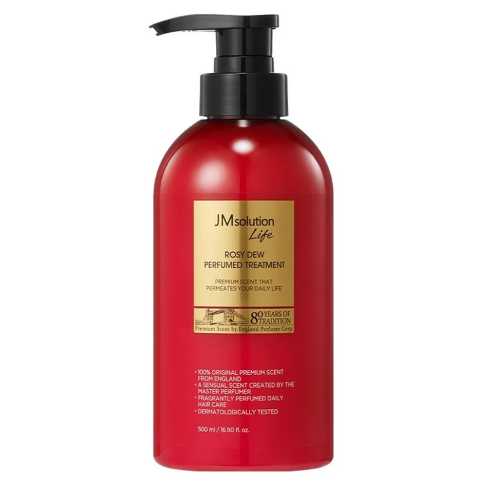 JMsolution Парфюмированная маска-бальзам для волос Бергамот, Роза, Кедр Life Rosy Dew Perfumed Treatment