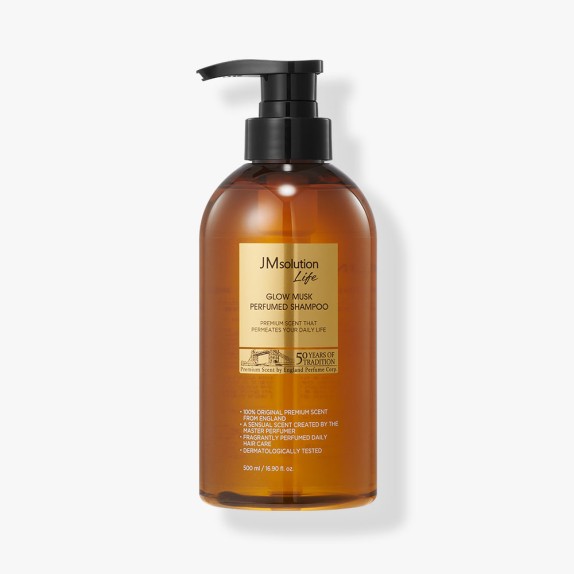 JMsolution Парфюмированный шампунь для волос Лимон, Лаванда, Мускус Life Glow Musk Perfumed Shampoo