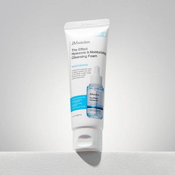 JMsolution Пенка для умывания The Effect с гиалуроновой кислотой Hyaluronic&Moisturizing Cleansing Foam