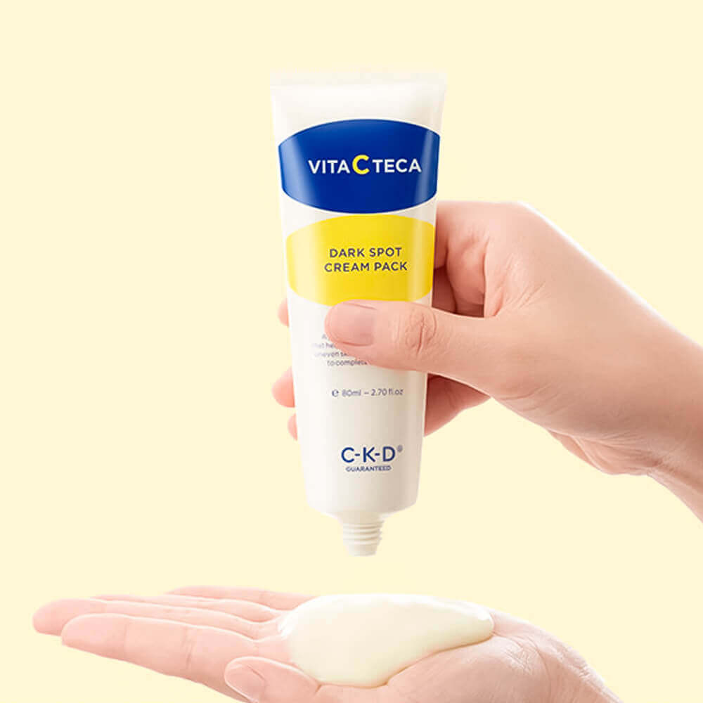 Набор с осветляющей маской-плёнкой и кистью CKD Vita C Teca Dark Spot Cream Pack